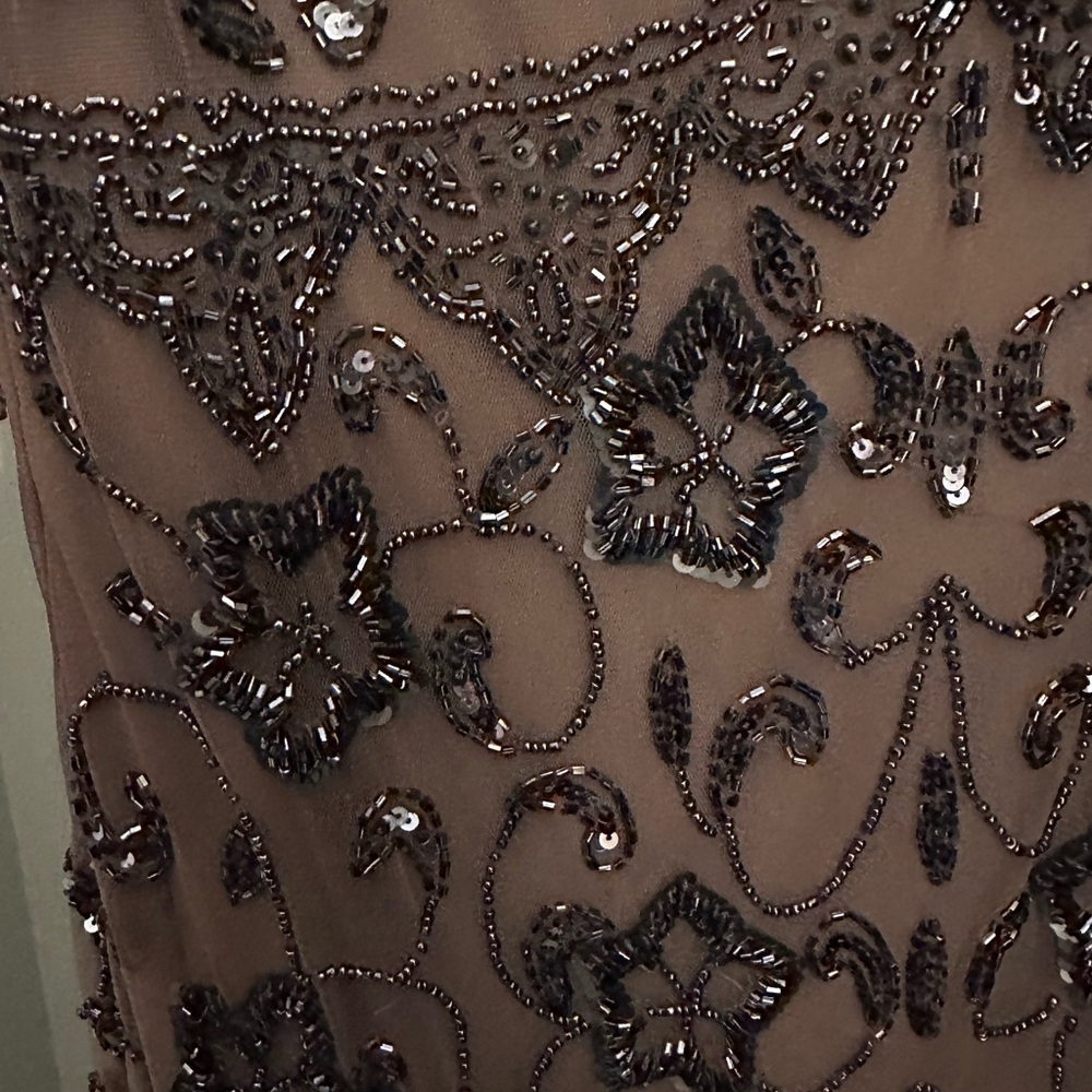 ***BRAND NEW*** Downton Abbey style hand beaded dress, Size: 16, NEVER WORN!! - Picture 7 of 9